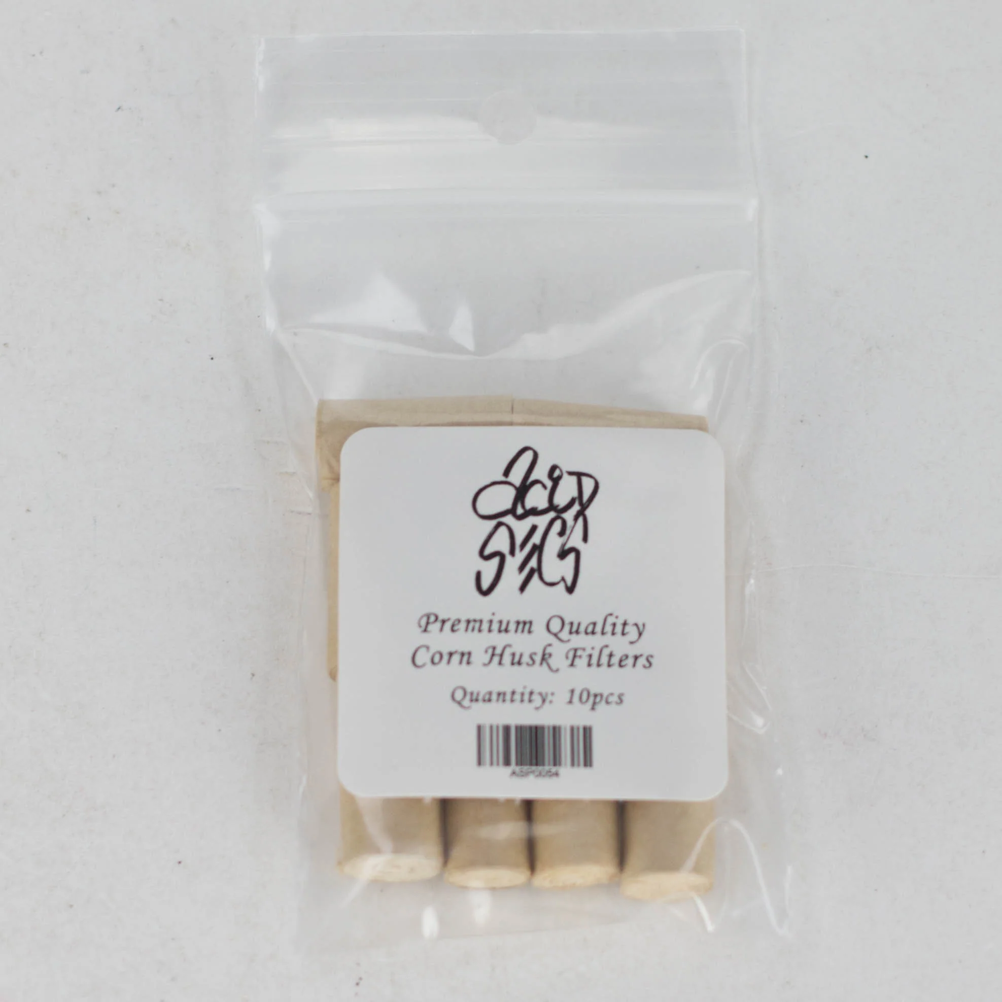 8x20mm - Premium Quality Corn Husk Filters Blunt Size (10-Pack)