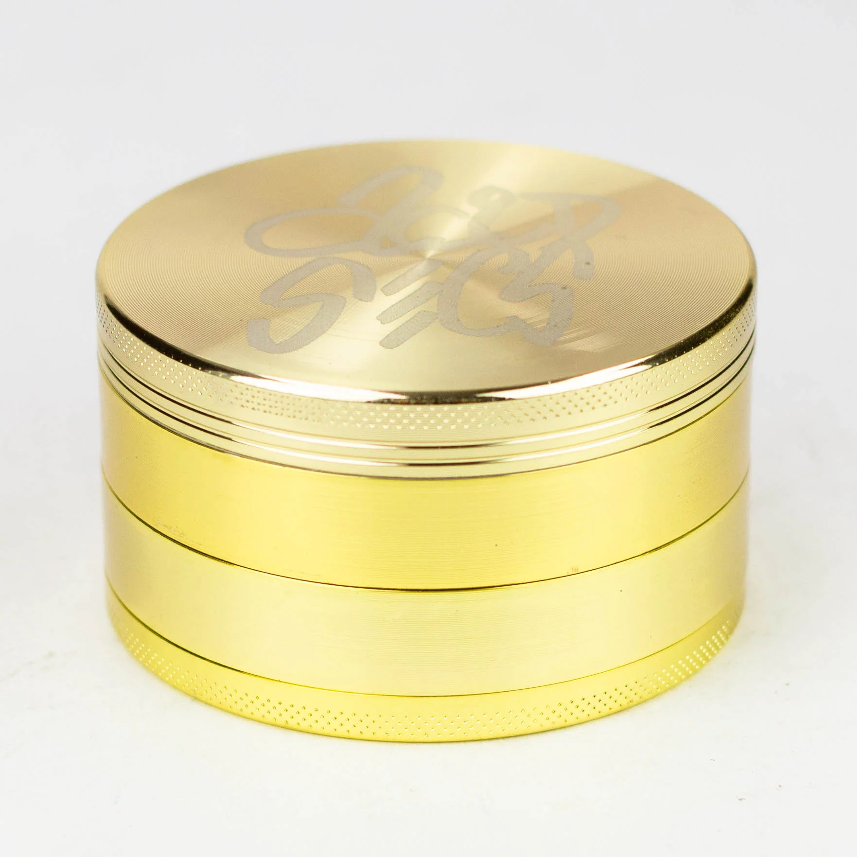 75mm Gold - 4 piece Metal Herb Grinder