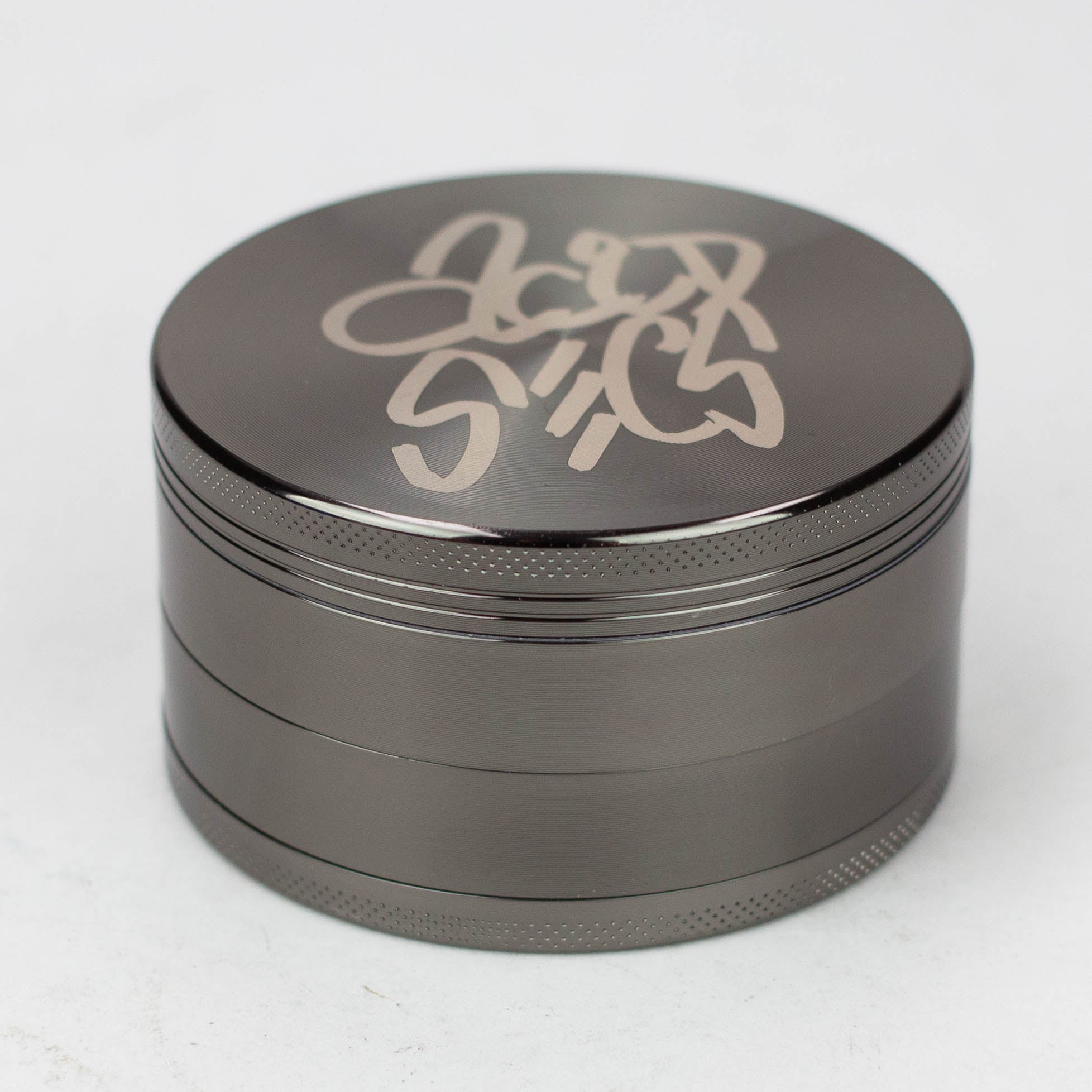 75mm Gun Metal - 4 piece Metal Herb Grinder