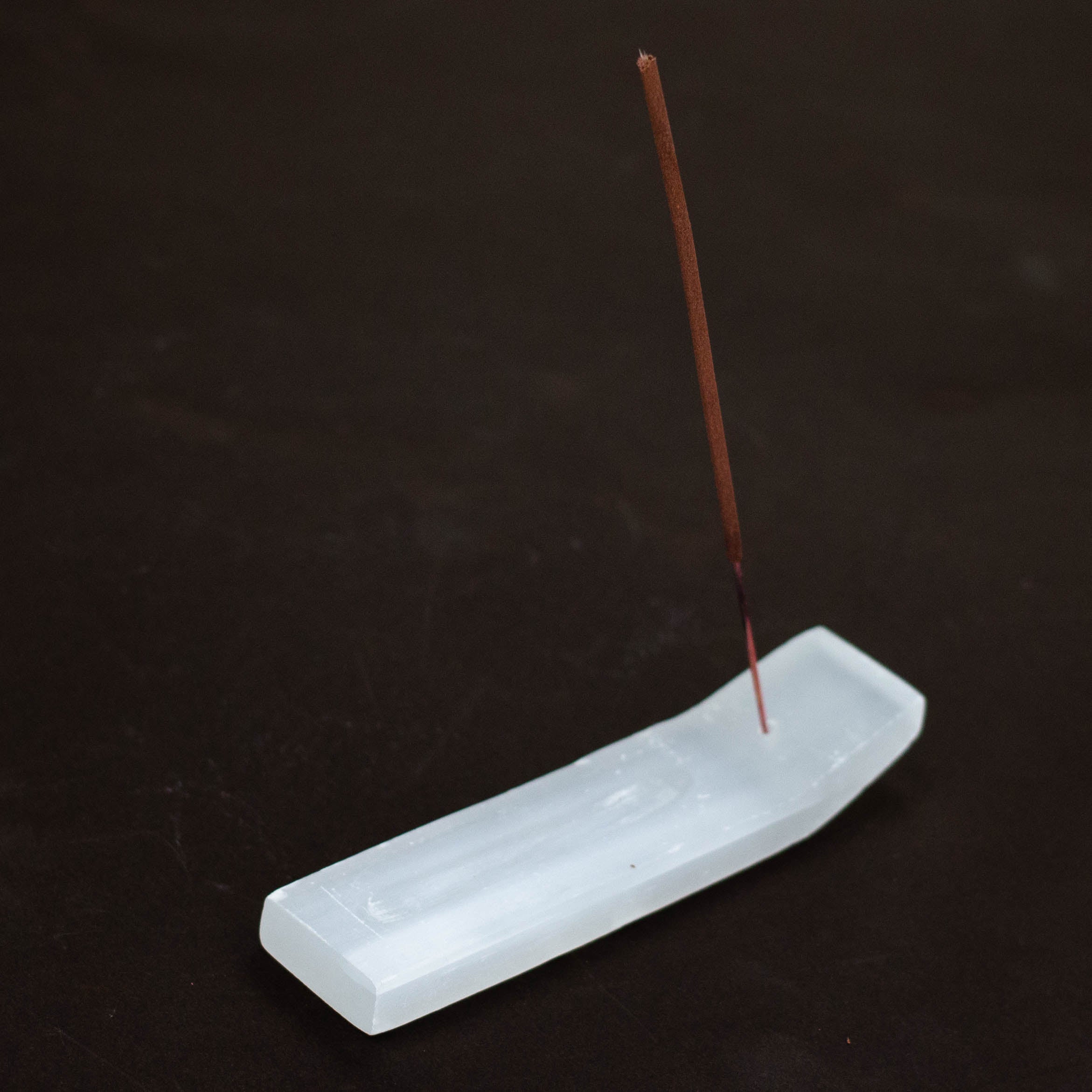 Selenite - Crystal Incense Holder