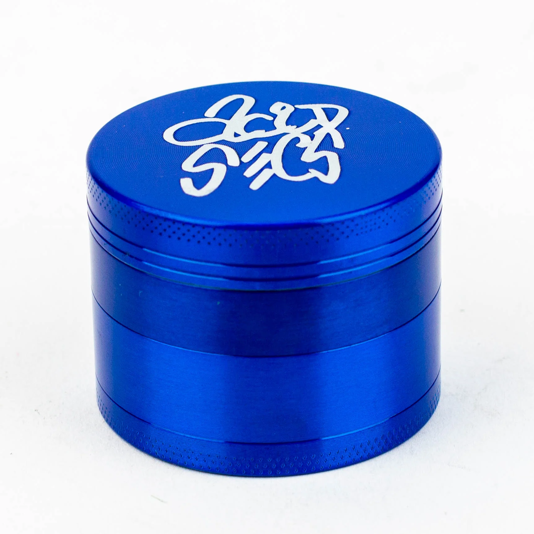 50mm Blue - 4 piece Metal Herb Grinder