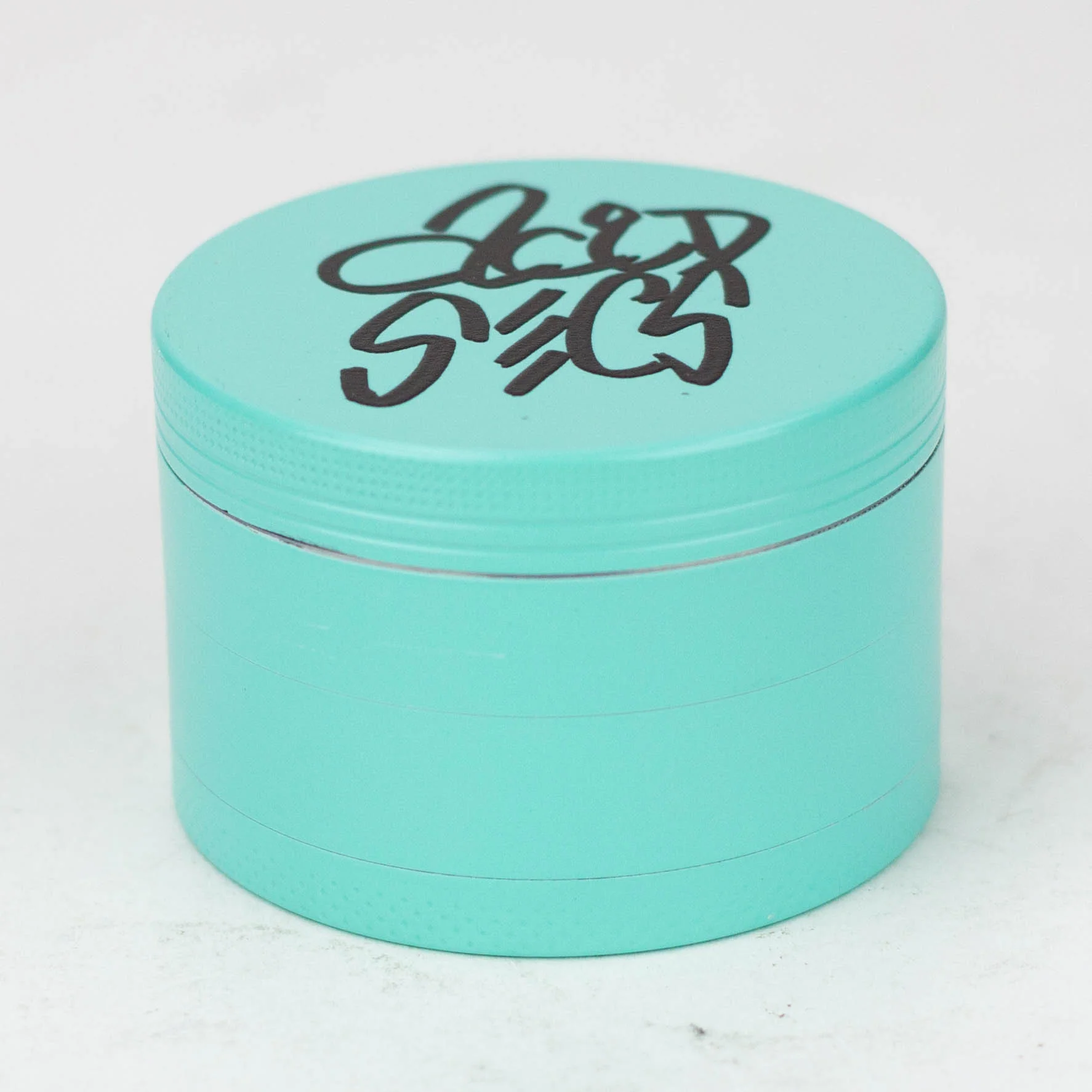 63mm Green - 4 piece Glow in the Dark Metal Herb Grinder