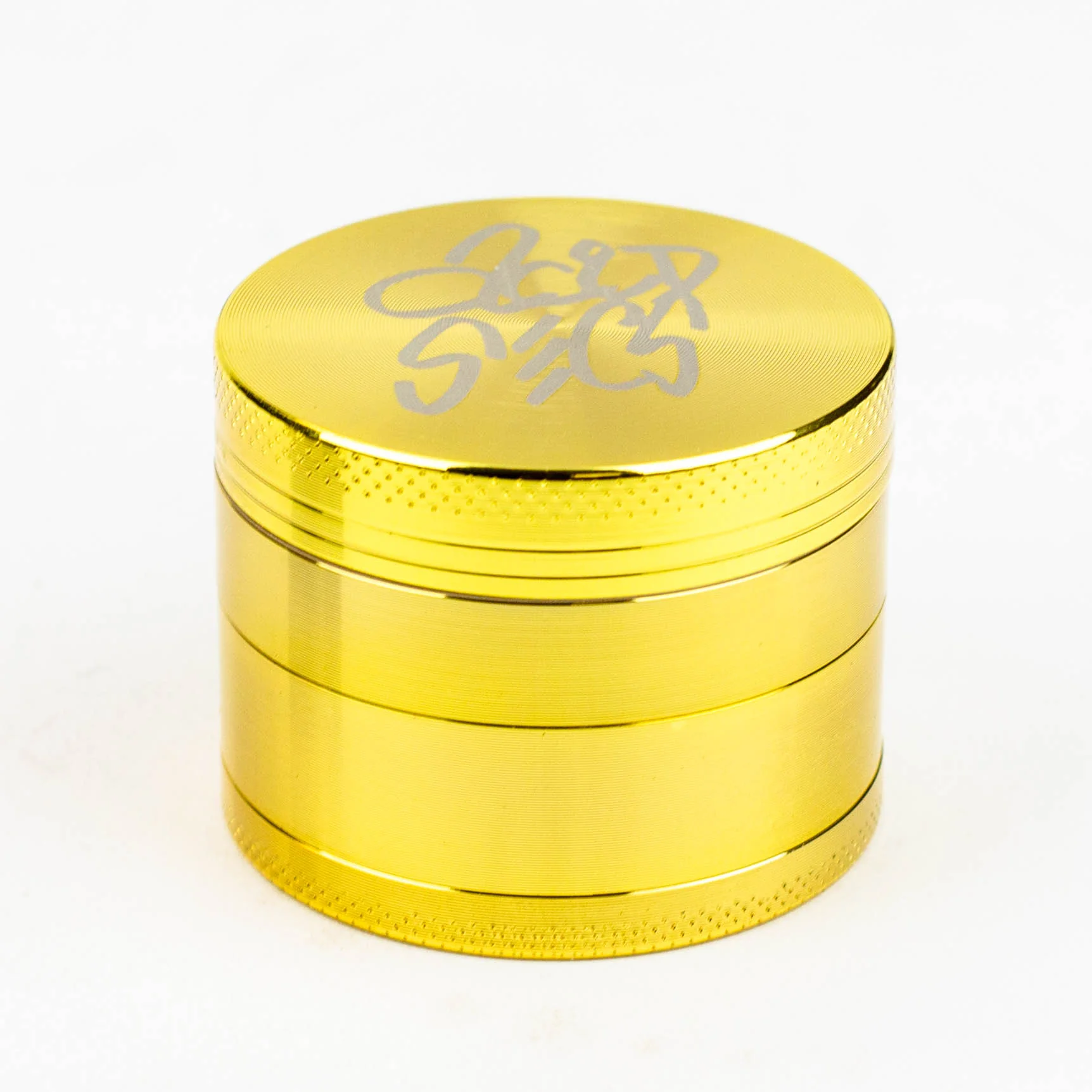 50mm Gold - 4 piece Metal Herb Grinder