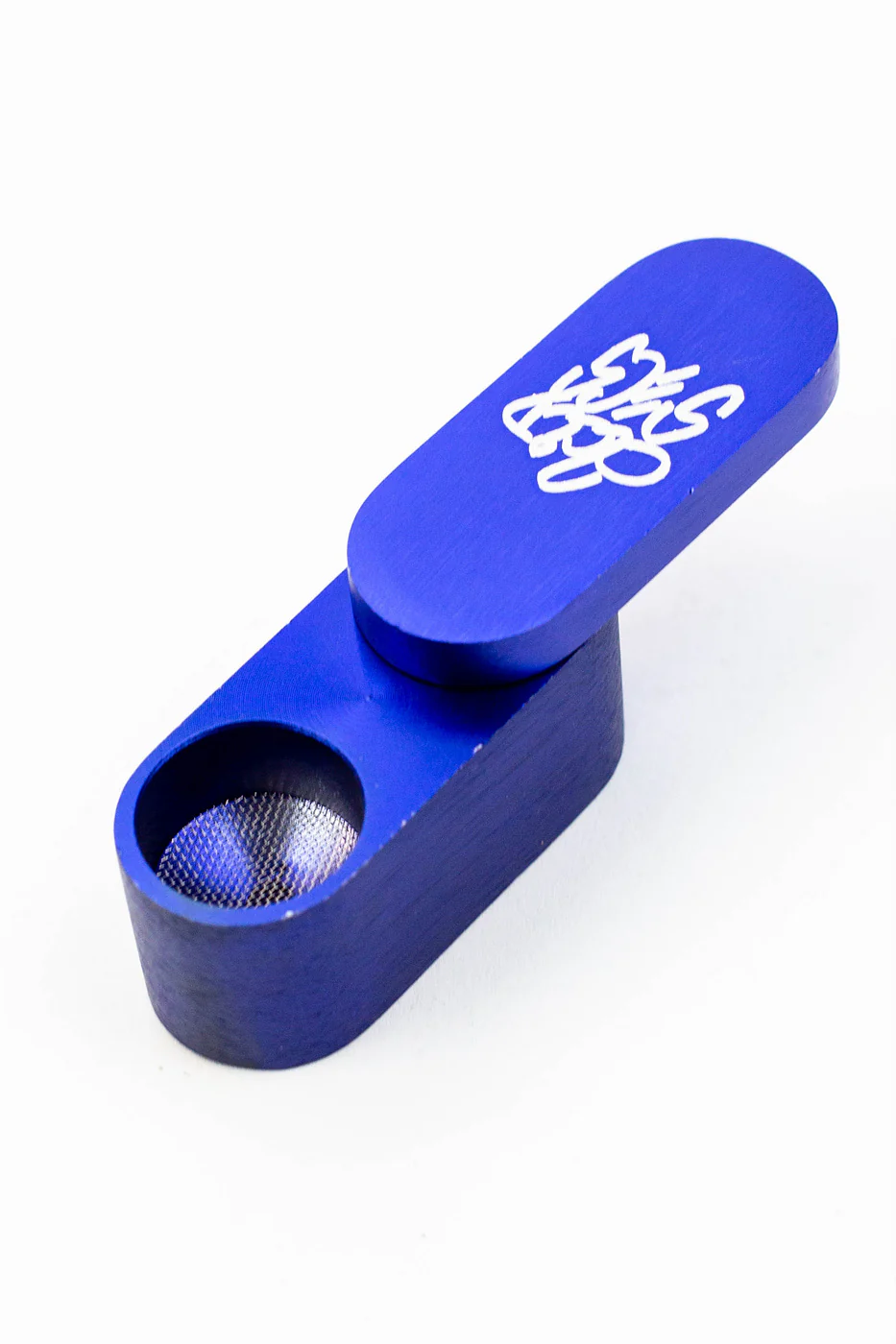 Blue - Aluminum Foldable Pipe with Screen