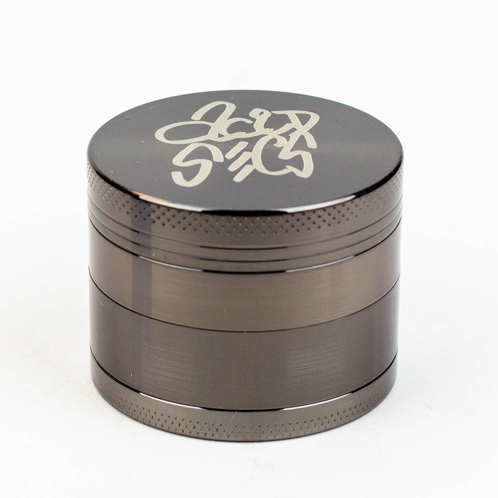 50mm Gun Metal - 4 piece Metal Herb Grinder