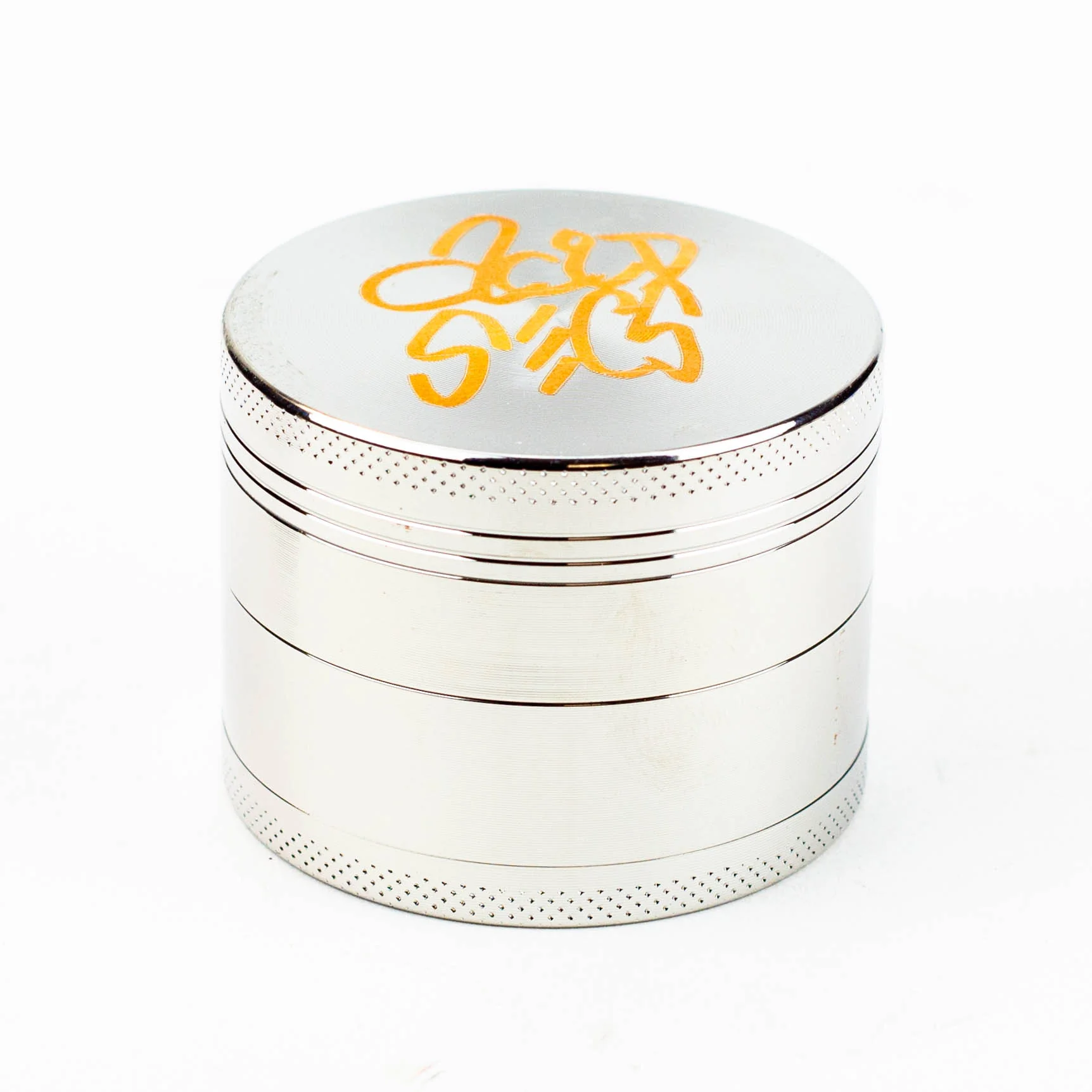 50mm Silver - 4 piece Metal Herb Grinder