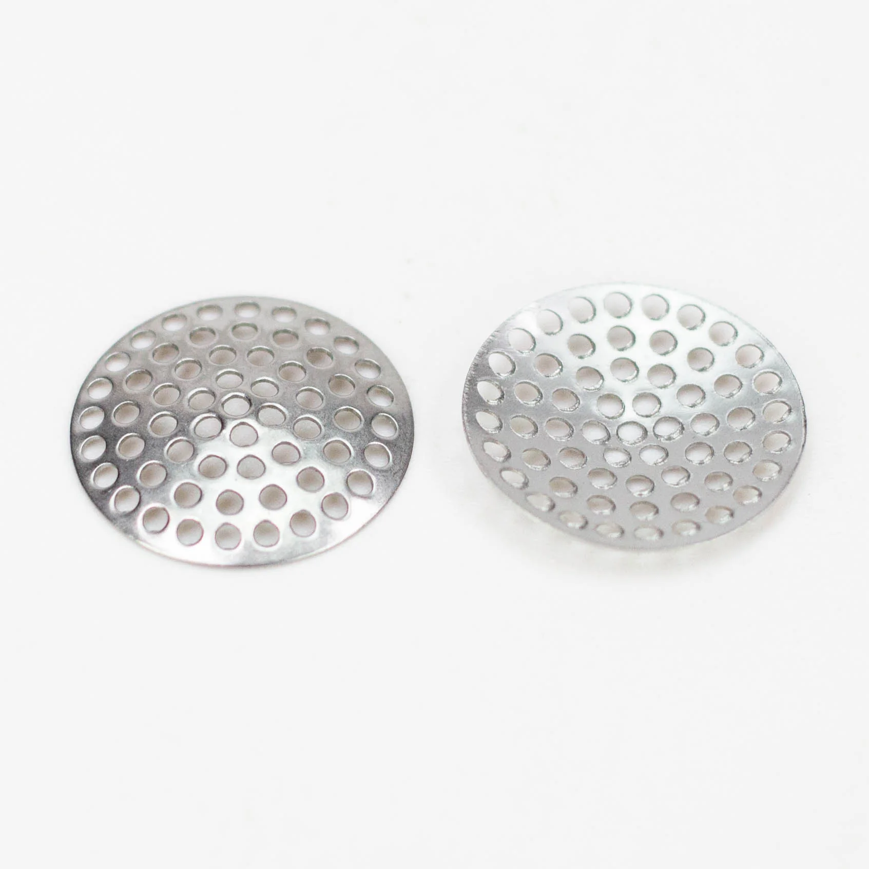 15mm - Concave Stainless Steel Perforated Screens (25-Pack)